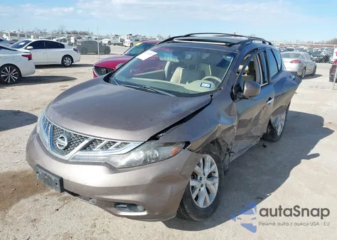 2014 Nissan Murano Sl from USA, damaged, VIN JN8AZ1MU4EW412783